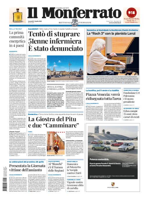 Il Monferrato - Edizione 30 del 21/04/2023